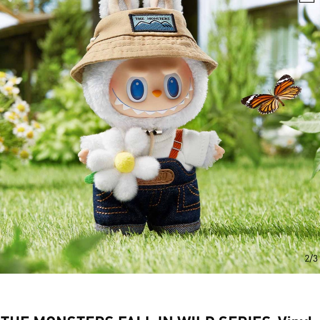 Guaranteed Authentic Labubu The Monsters Fall In Wild Series